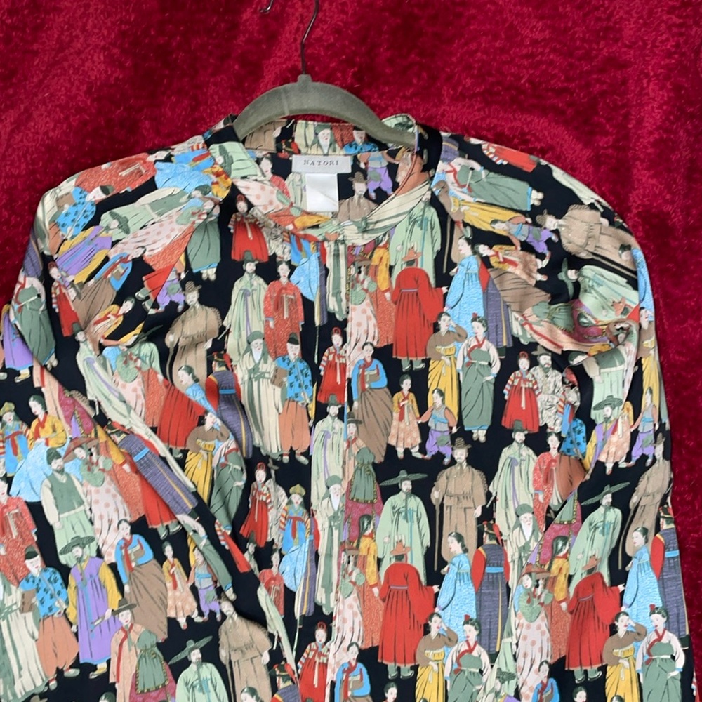 NATORI
DYNASTY MANDARIN
ZIP CAFTAN Sz Small